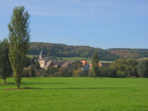 We think this is the town of Rosßach.